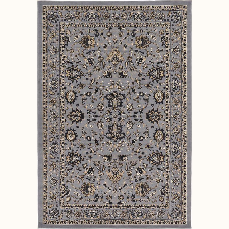 Unique Loom Sialk Hill Washington Floral Indoor Woven Area Rug