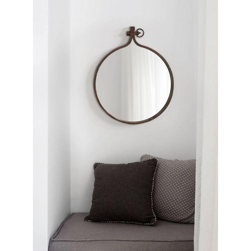 Yitro Metal Framed Wall Mirror - Kate & Laurel All Things Decor