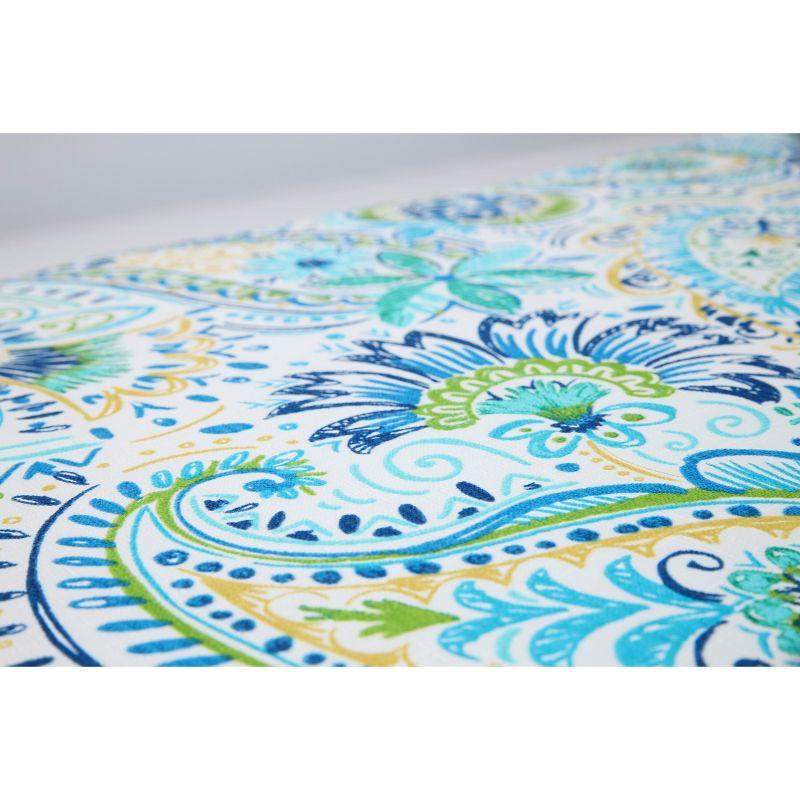 Pillow Perfect Gilford Paisley Indoor/Outdoor Reversible Throw Pillow (Set of 2)