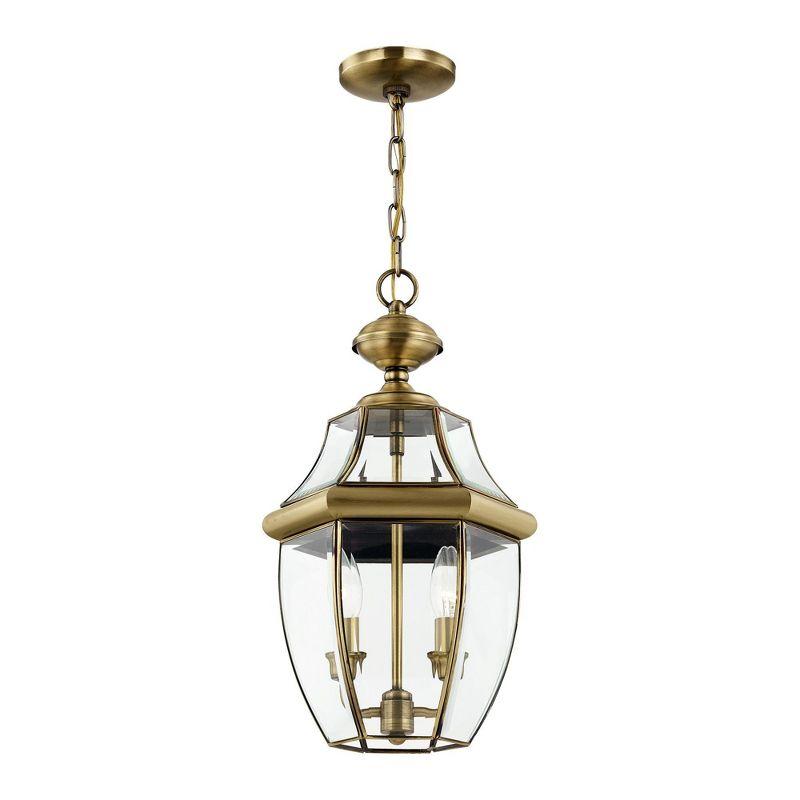 Livex Lighting Monterey 2 - Light Pendant in  Antique Brass