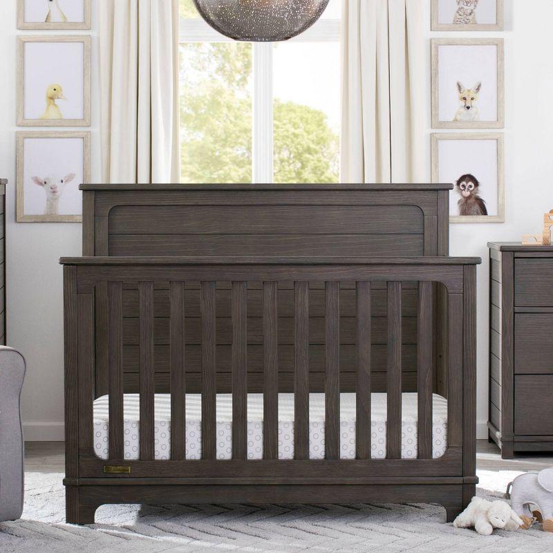 Simmons Kids' Slumbertime Monterey 4-in-1 Convertible Crib