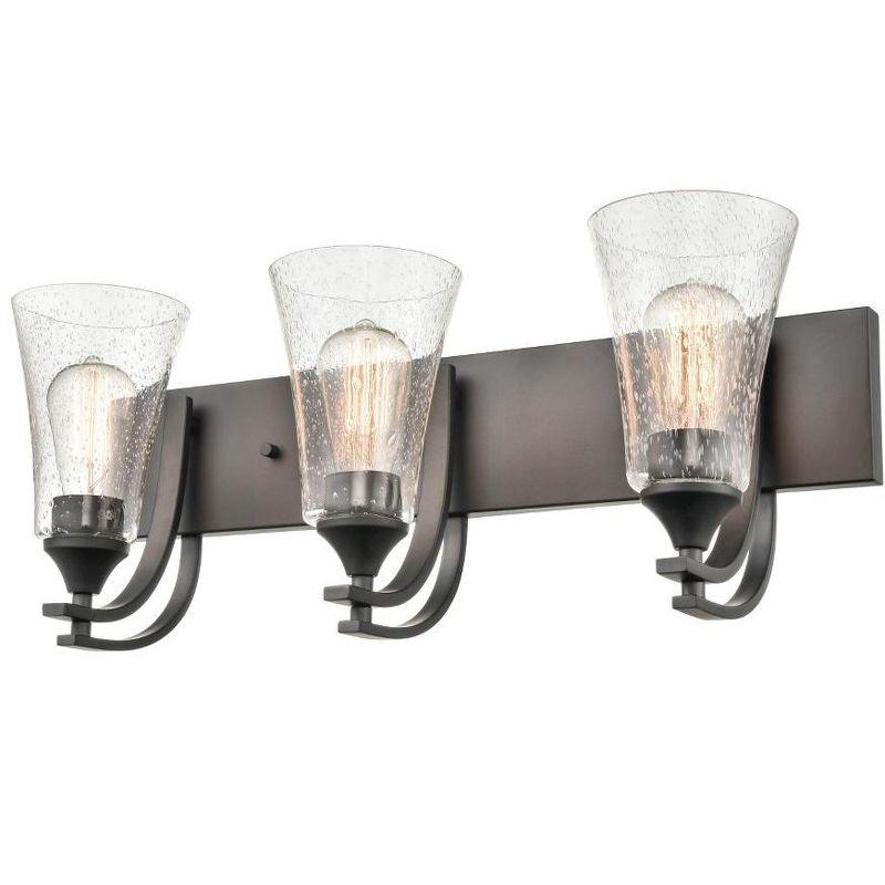 Millennium Lighting Natalie 3 - Light Vanity in  Satin Nickel