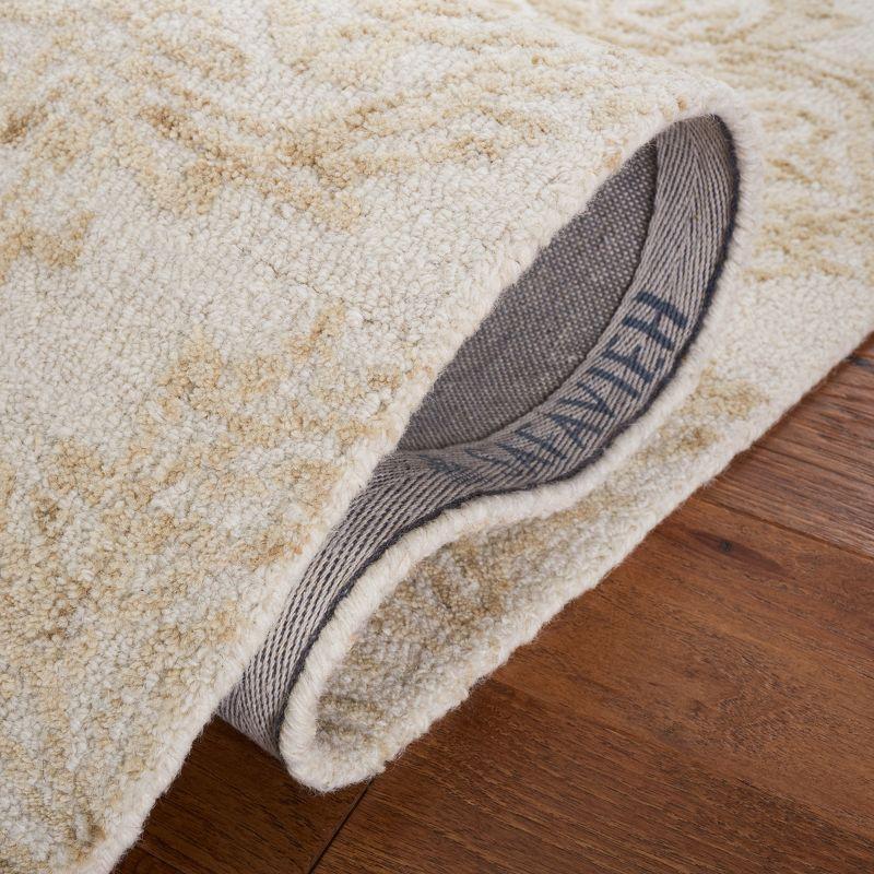 Abstract ABT346 Hand Tufted Accent Rug - Ivory/Beige - 2'x3' - Safavieh.