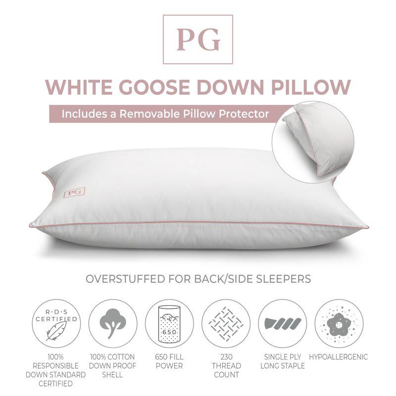 Pillow Gal - SINGLE - DOWN - FIRM / Overstuffed Pillow