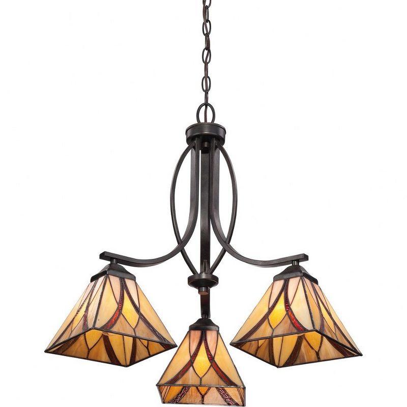 Quoizel Lighting Asheville 3 - Light Pendant in  Valiant Bronze