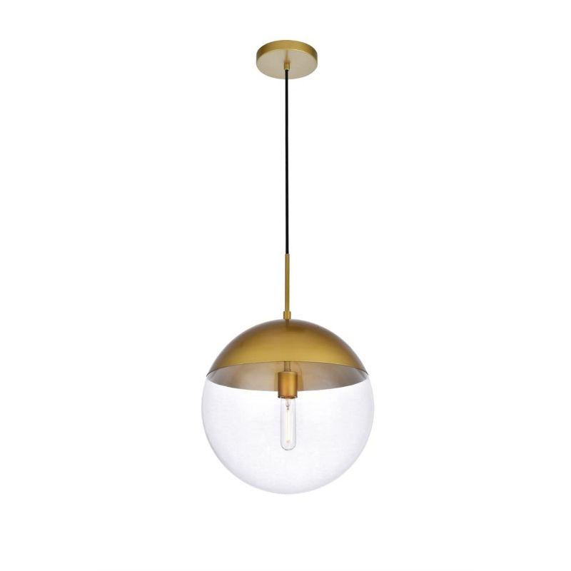 Elegant Lighting Nyomi 36-Inch Black Chandelier with Adjustable Tiers