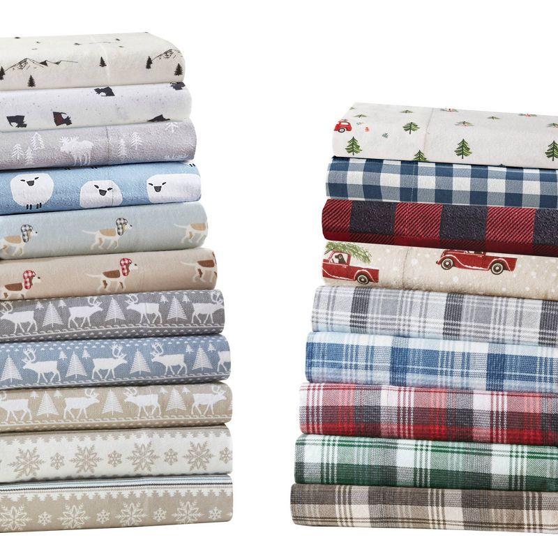 Woolrich 100% Cotton Flannel Sheet Set