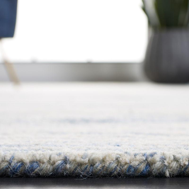 Metro MET995 Hand Tufted Indoor Area Rug - Blue/Ivory - 8'x10' - Safavieh