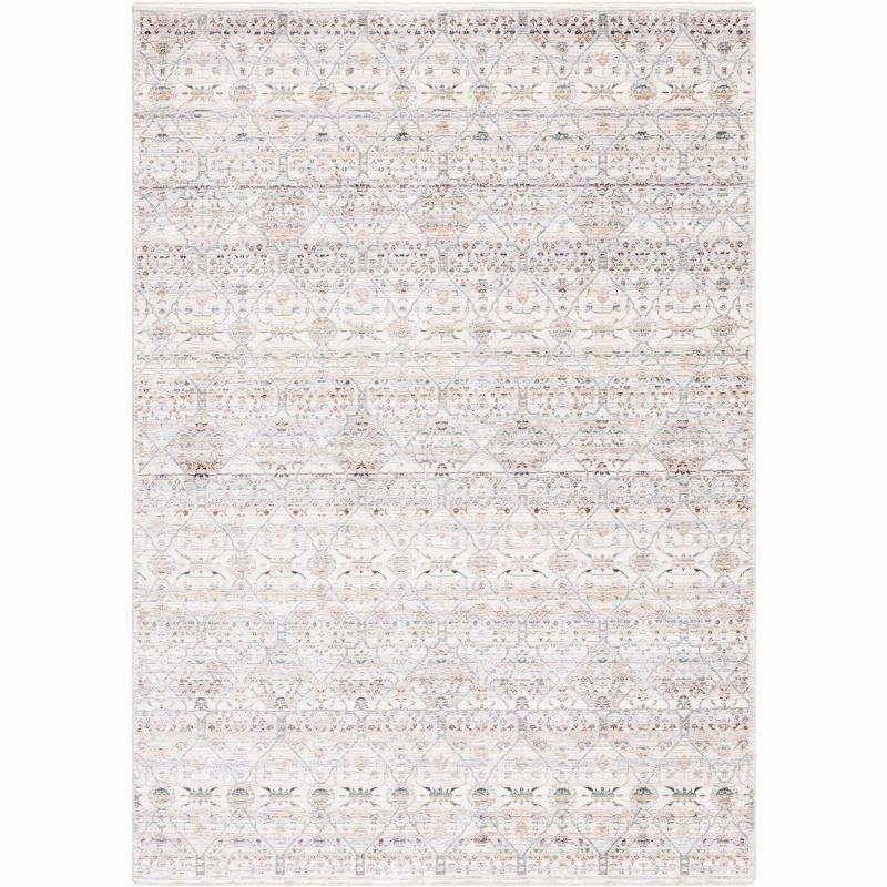 Princeton PRN911 Power Loomed Area Rug - Ivory/Blue - 8'x10' - Safavieh.