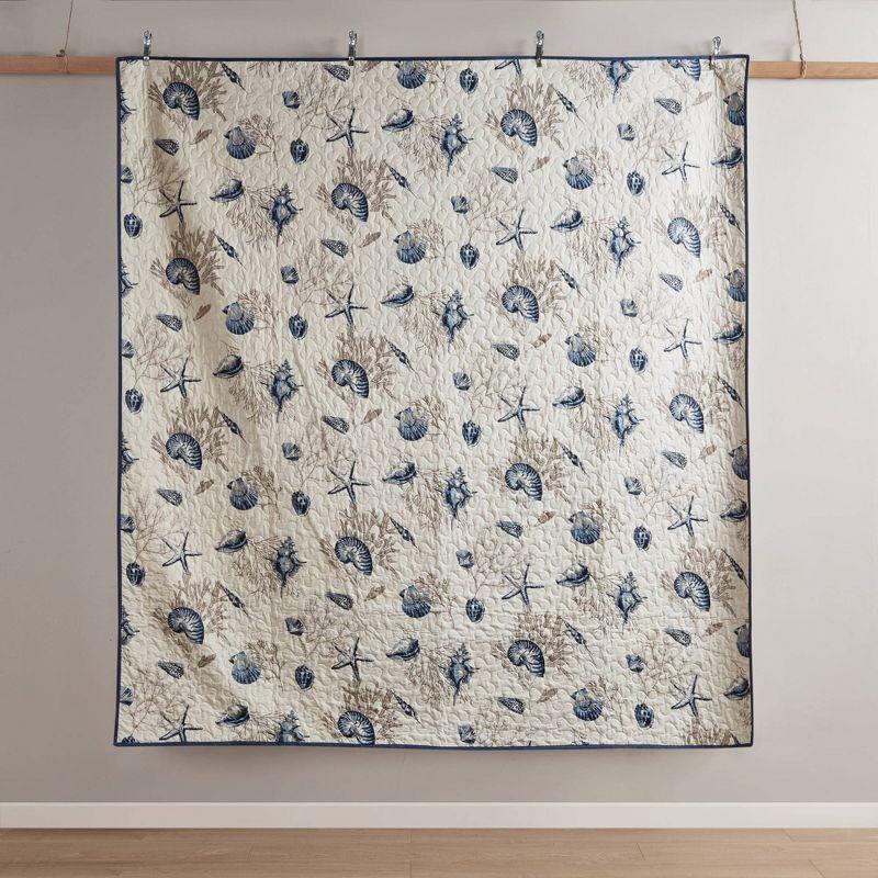 Madison Park Bayside Quilt Set with Throw Pillows