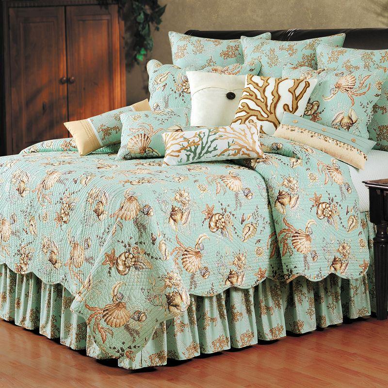 Under The Sea Embroidered Cotton Standard Sham