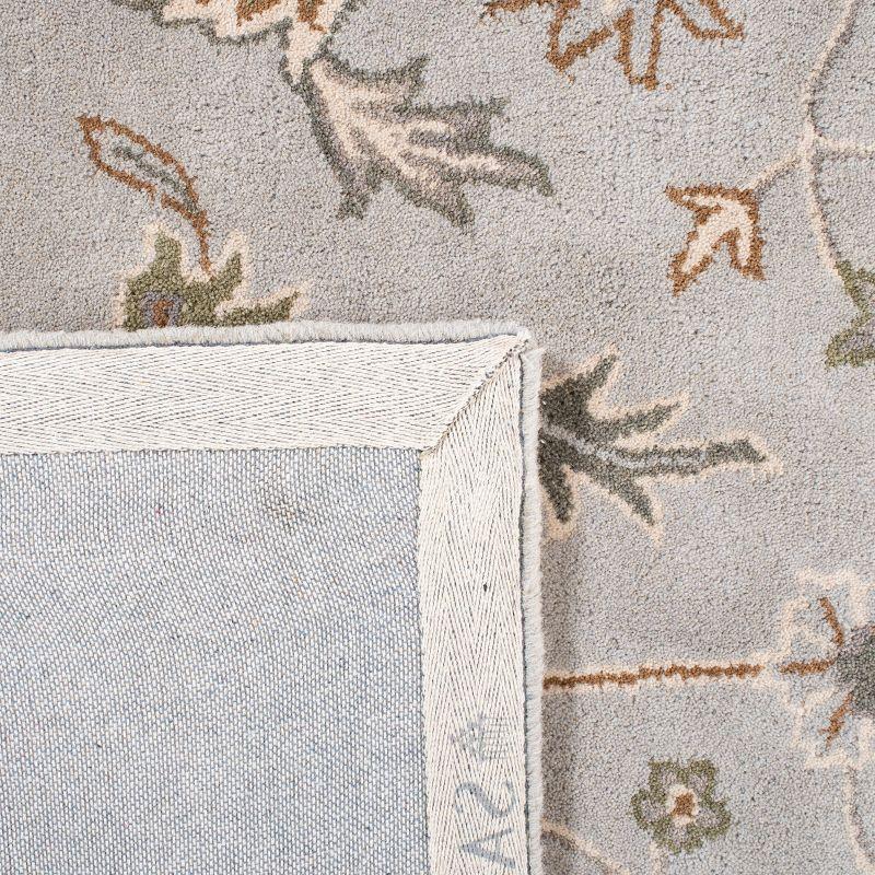 Heritage HG864 Hand Tufted Area Rug - Green/Beige - 4'x6' - Safavieh.