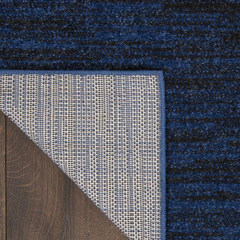 Nourison Nourison Essentials NRE01 Indoor/outdoor Area Rug - Midnight Blue 4' x 6'