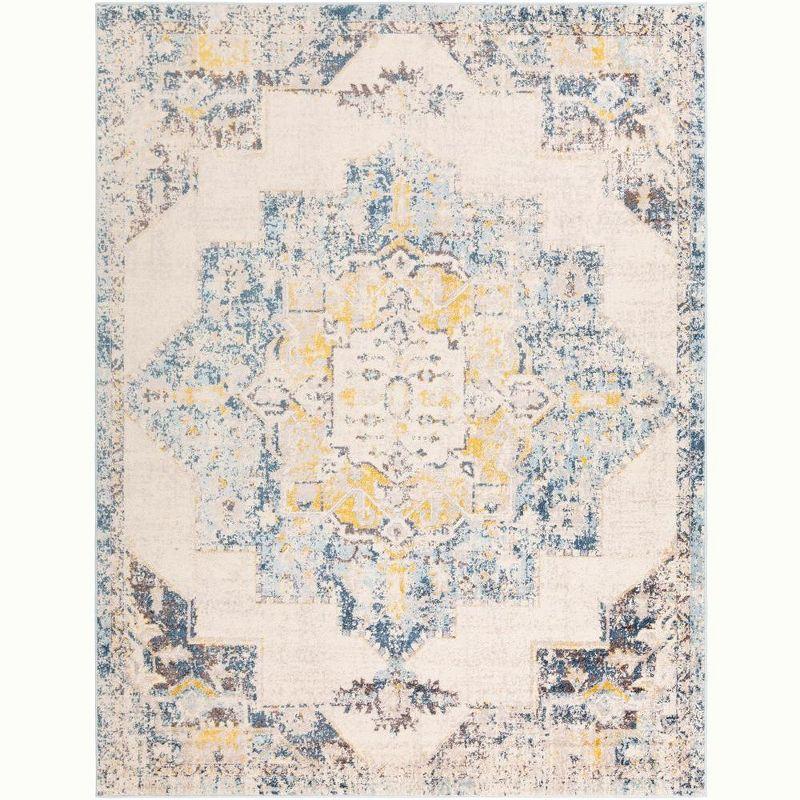 Mark & Day Gard 7'10"x10'3" Rectangle Woven Indoor Area Rugs Sky Blue
