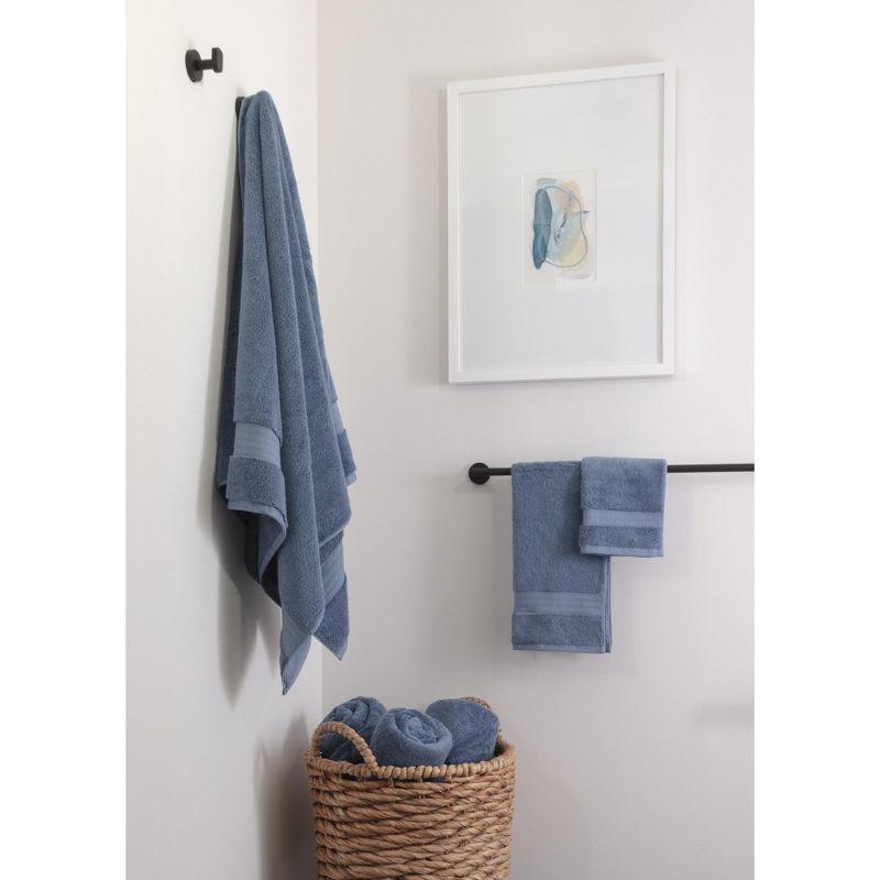 Fabdreams 6 Piece 100% Organic Cotton Towel Set