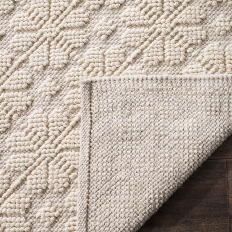 Vermont VRM106 Hand Woven Indoor Area Rug - Ivory - 4'x6' - Safavieh
