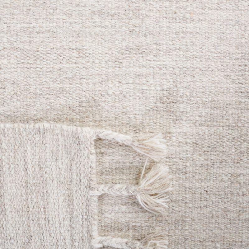 Dhurries DHU801 Hand Loomed Area Rug - Beige - 3'x5' - Safavieh.