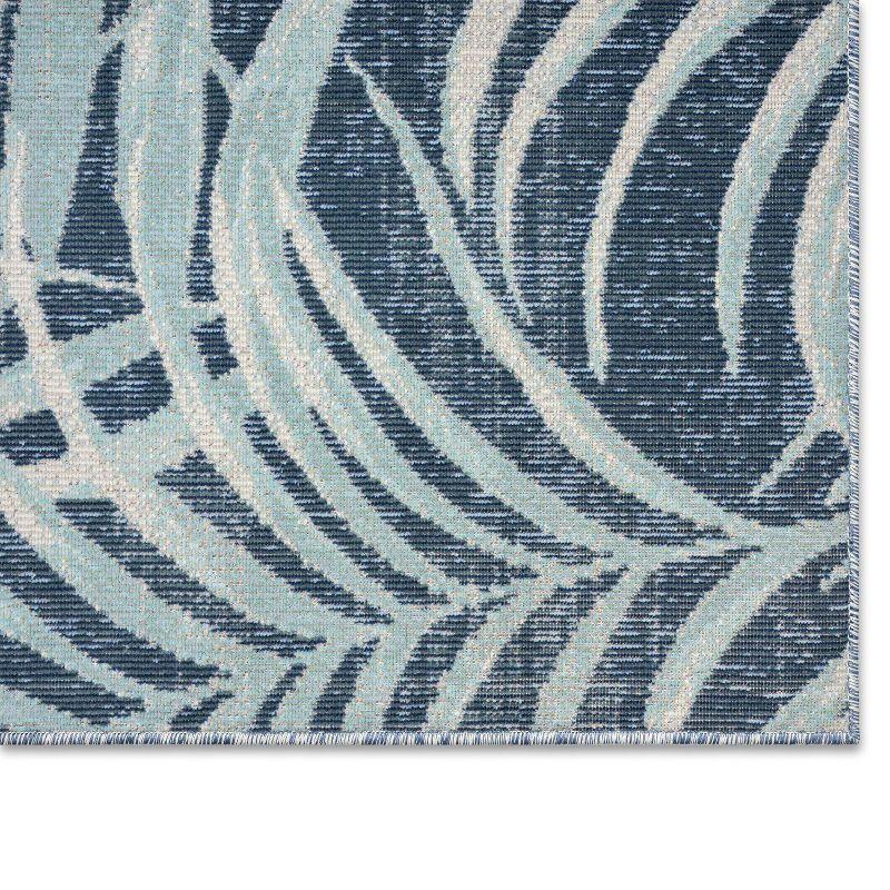 Tommy Bahama Malibu Palm Springs Coastal Indoor/Outdoor Area Rug, Blue/Navy