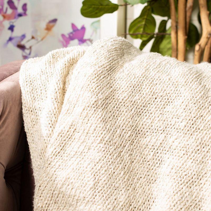 Ralen Knit Throw Blanket  - Safavieh