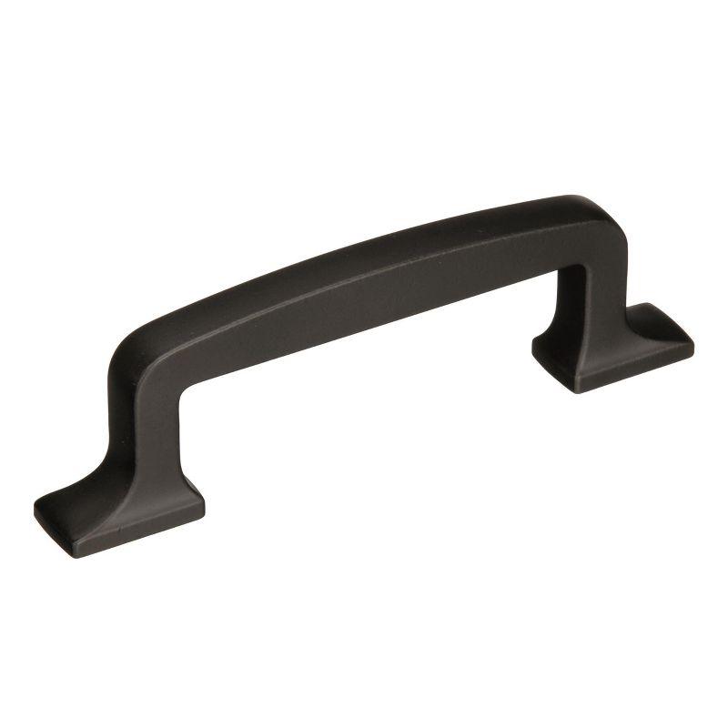 Black Bronze 3" Matte Cabinet Drawer Pull with Mounting Hardware