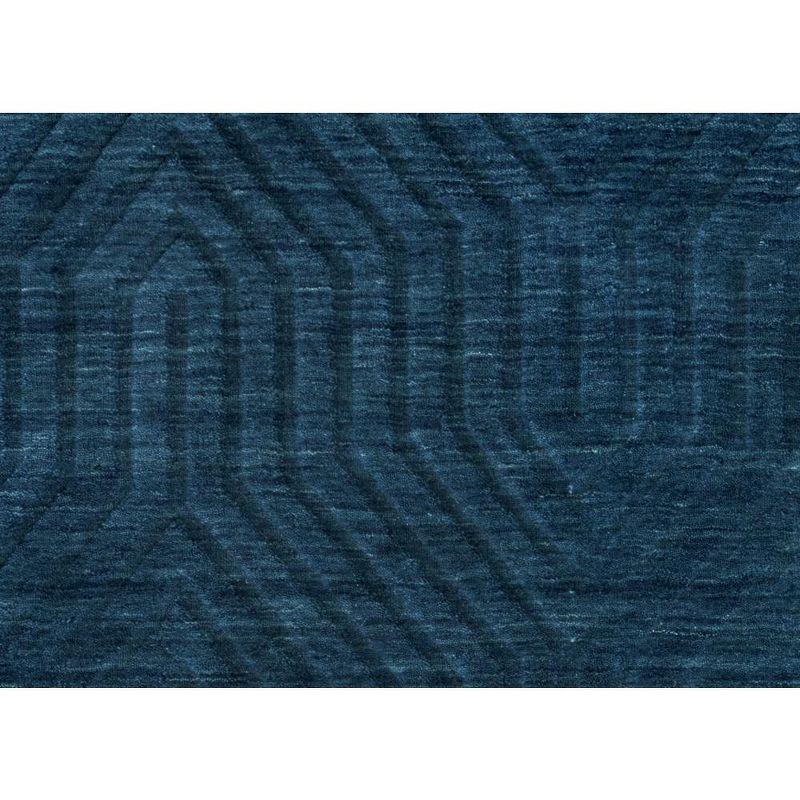 Technique Blue 5' x 8' Hand Loomed Rug- TC8576