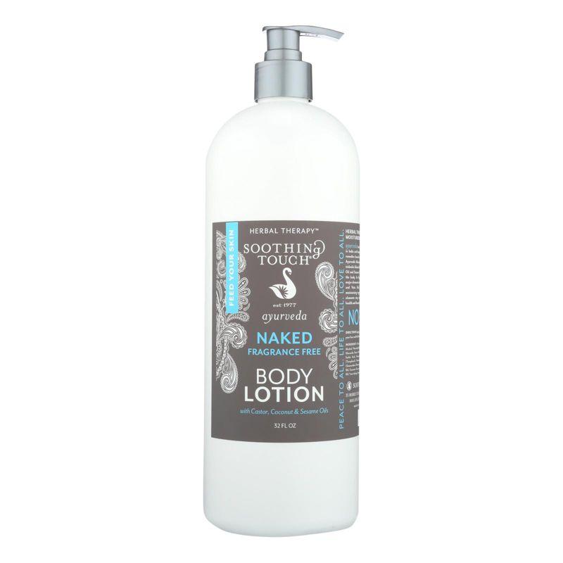 Soothing Touch Naked Fragrance Free Body Lotion with Ayurvedic Oils