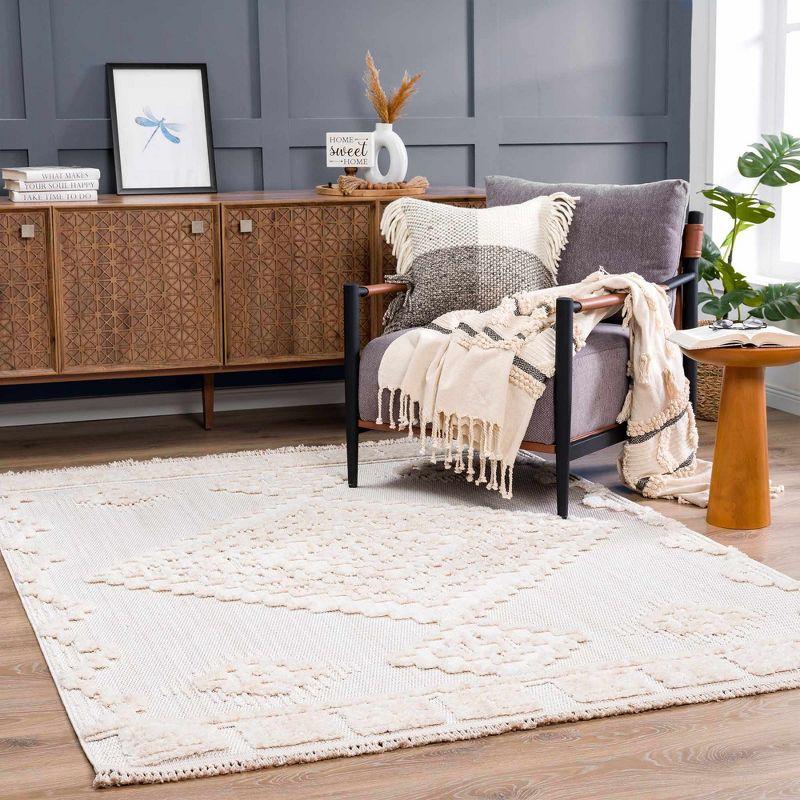 Hauteloom Rosales Cream High&Low Area Rug