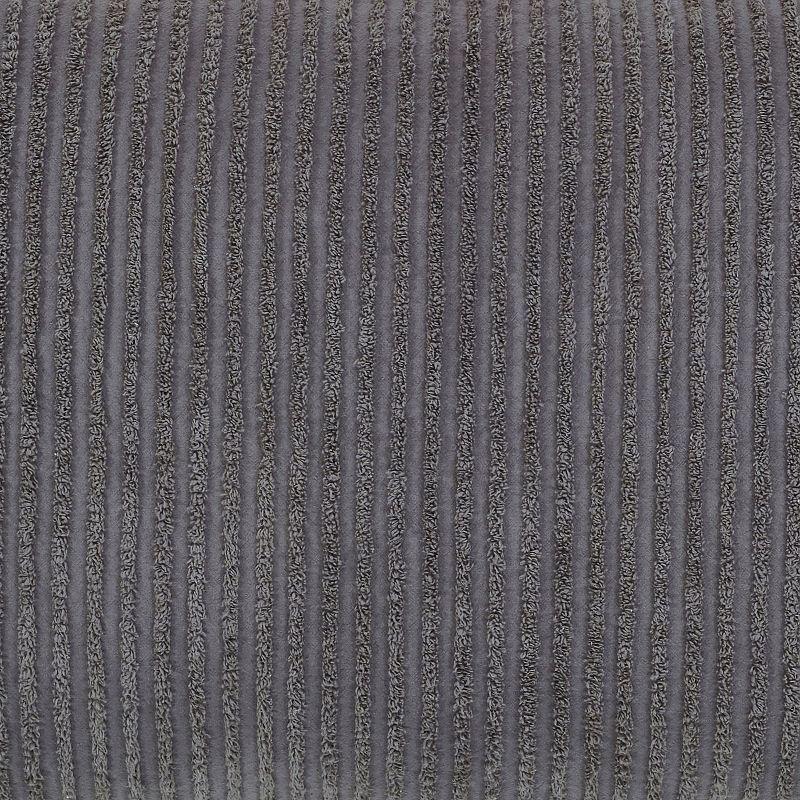 Better Trends Jullian 100% Cotton Tufted Pillow Sham with Stripe Pattern Machine Washable Pillow Cover