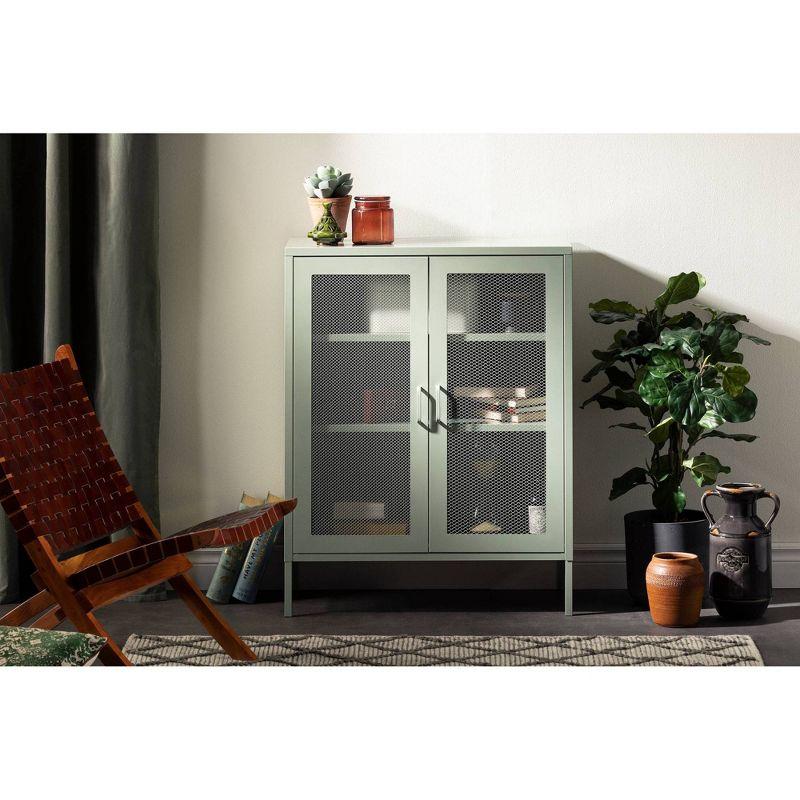 Crea Metal Accent Cabinet