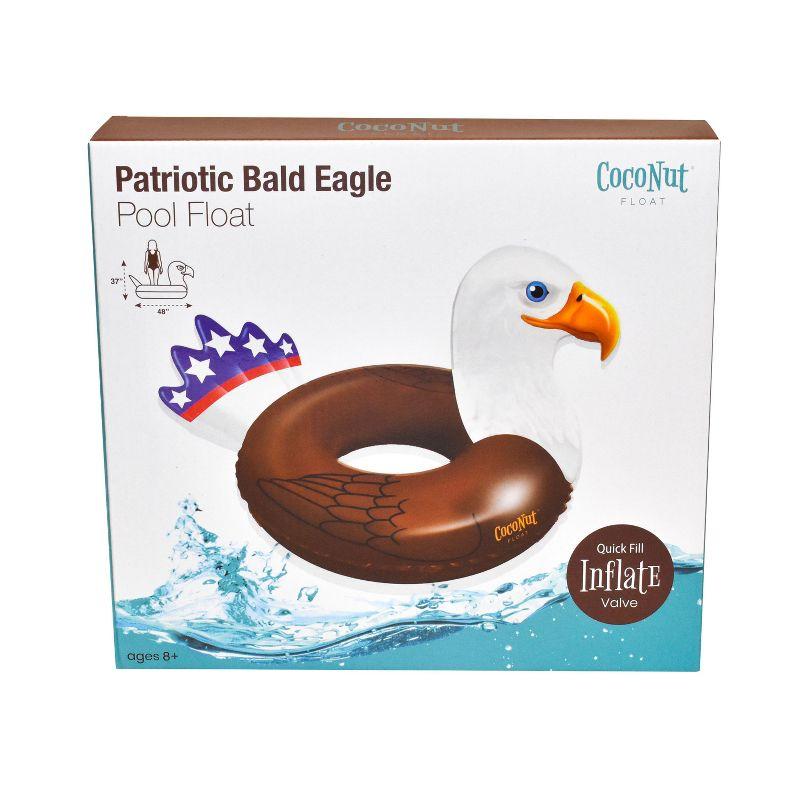 CocoNut Outdoor Patriotic Bald Eagle Pool Float