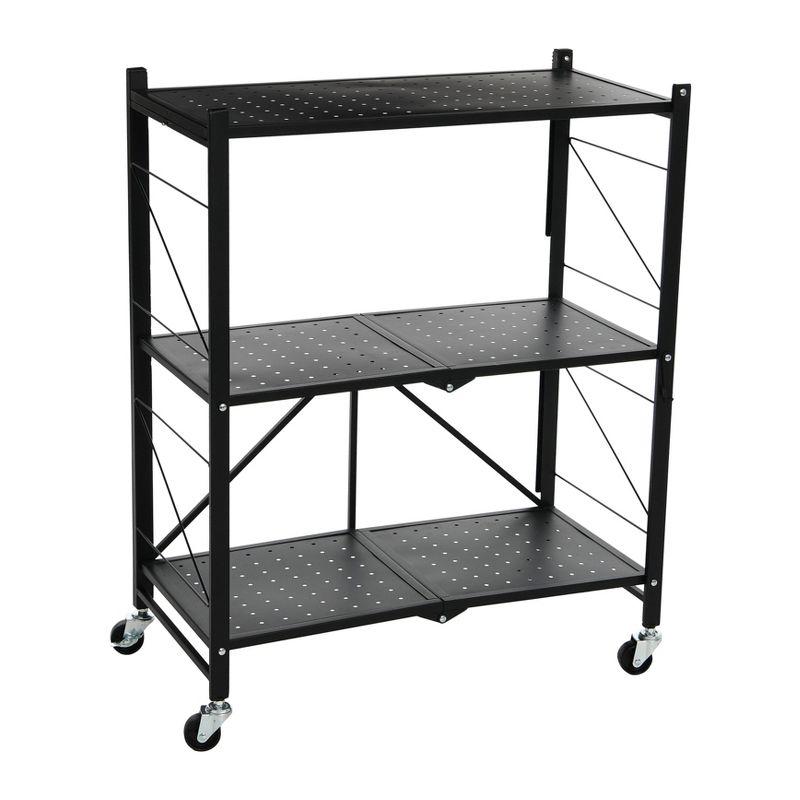 33.75'' H x 26.75'' W Utility Cart with Wheels