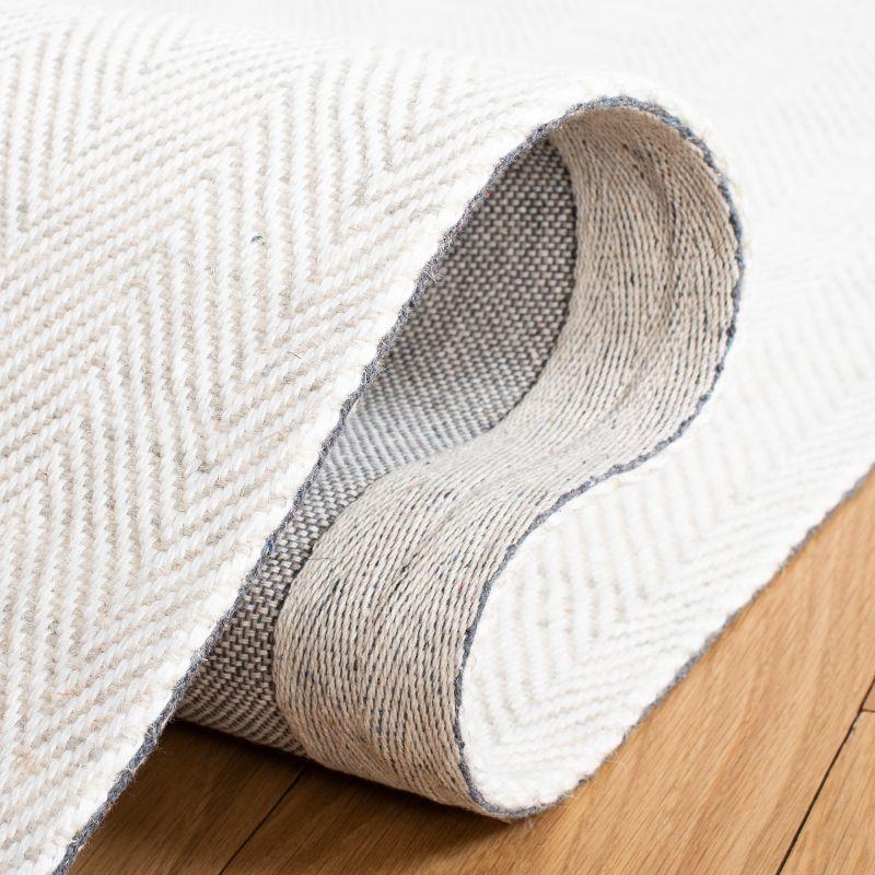 Marbella MRB313 Hand Woven Area Rug - Silver/Ivory - 8'x10' - Safavieh.
