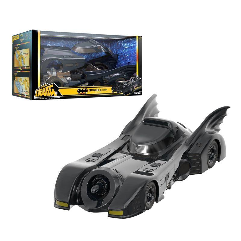 Super7 Batman Super Cyborg Full Color 1989 Batmobile Figure