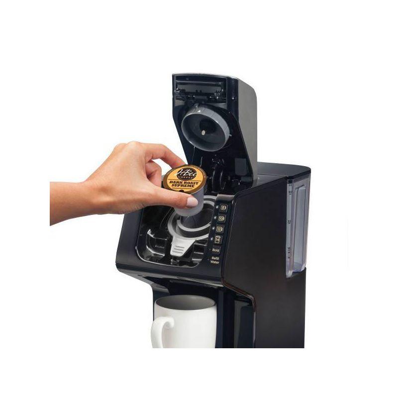 Hamilton Beach Single-Serve Coffee Maker 49901: K-Cup Compatible, 6 Cup Capacity, 1400W, Black, Electric