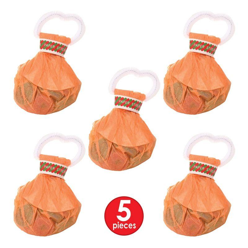 Beistle Handheld Party Streamer Bundles, (5/Pkg) Multicolored