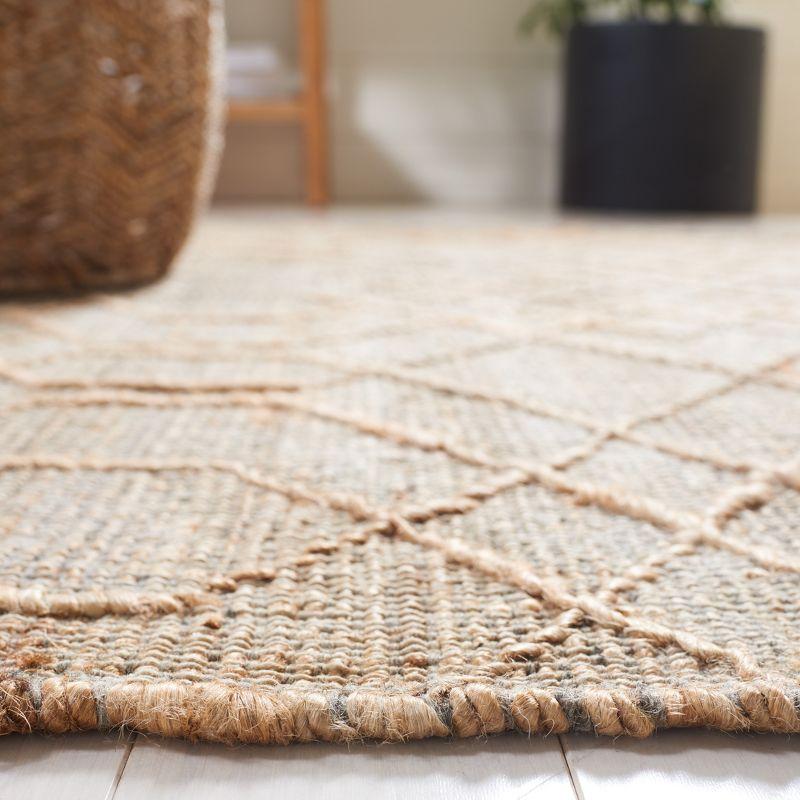 Natural Fiber NFB407 Hand Loomed Indoor Area Rug - Natural/Beige - 8'x10' - Safavieh