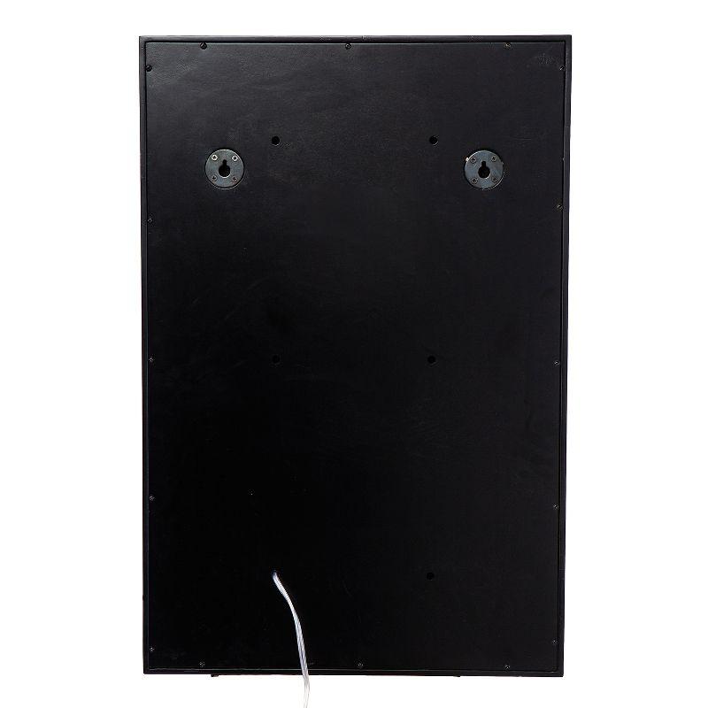 Wervin Lighted Mirror with Shelf - WS1095417 - Black - SEI