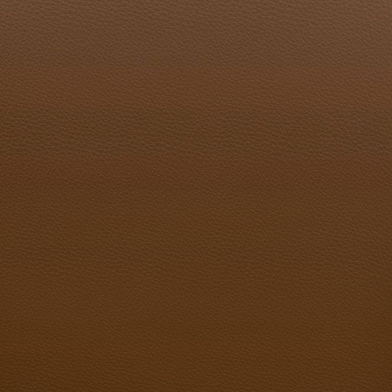 Dome Swivel Office/Dining/Guest Accent Chair with Arms Faux Leather Caramel Brown - Studio Designs Home