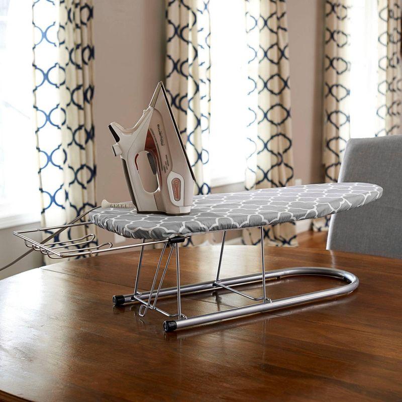 Household Essentials Metal Tabletop Ironing Board