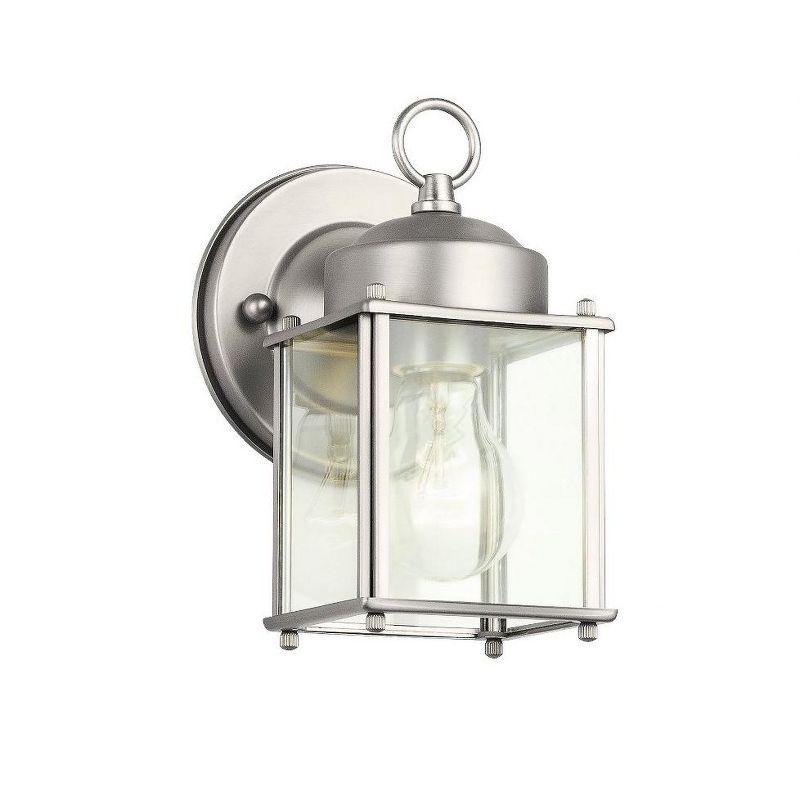 Kichler Lighting New Street Series 05 Outdoor 1 - Light Wall Light in  Stainless Steel