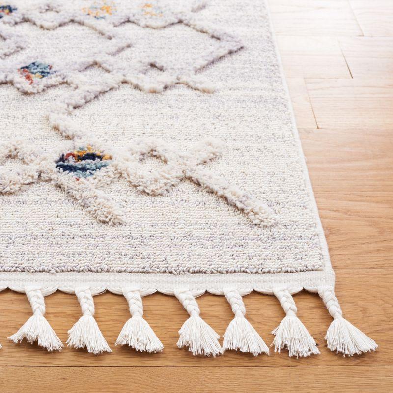 Marrakesh MRK568 Power Loomed Area Rug - Grey/Light Grey - 5'3"x7'6" - Safavieh.