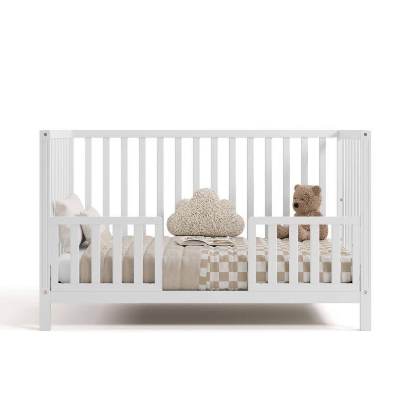 Storkcraft Morningside 5-in-1 Convertible Crib - White