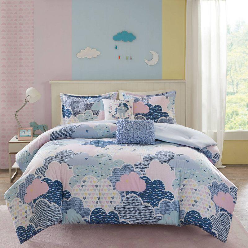 Cloud Cotton Printed Duvet Cover Set