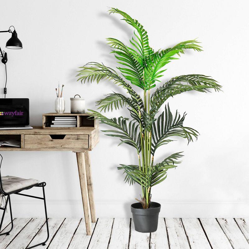 56" Artificial Palm Tree in Pot - LCG Florals