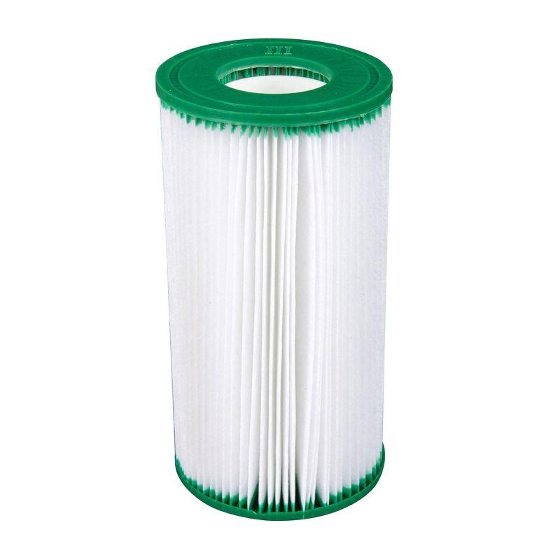 Coleman 90357E Type III A/C 1000 and 1500 GPH Replacement Filter Swimming Pool Cartridge Compatible with Most Coleman Power Round Frame Pools (6 Pack)