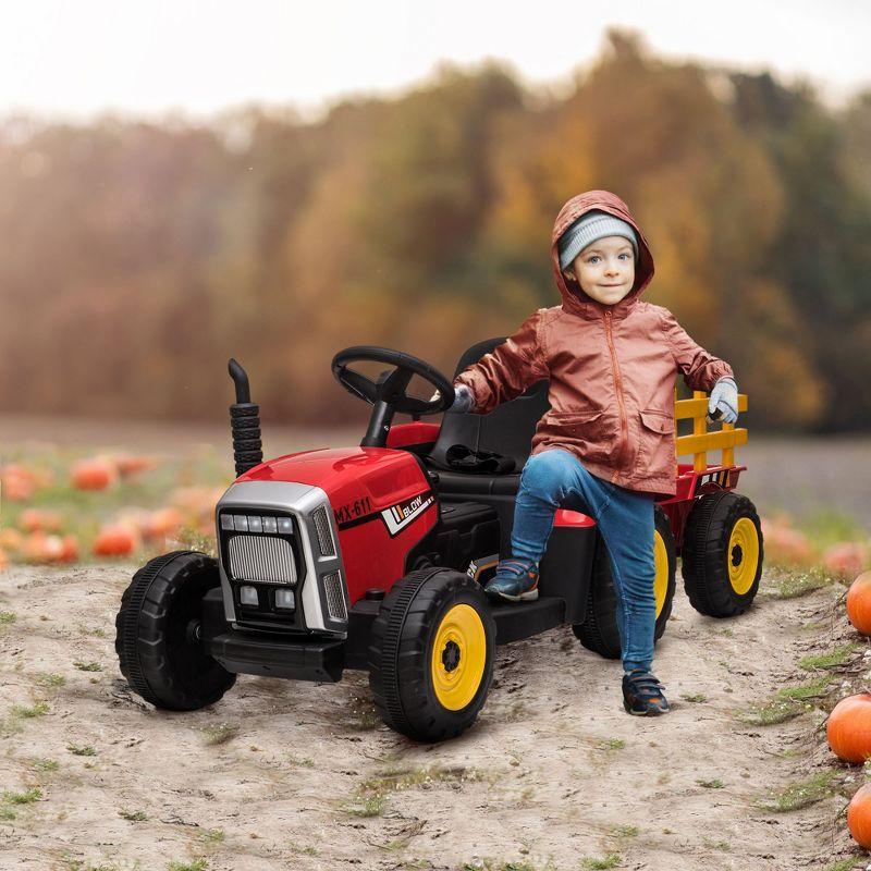 Aosom 12 Volt All-Terrain Vehicles Battery Powered Ride On with Remote Control