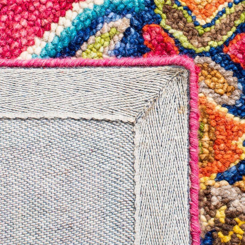 Aspen APN527 Hand Tufted Area Rug - Red/Blue - 3'x5' - Safavieh.