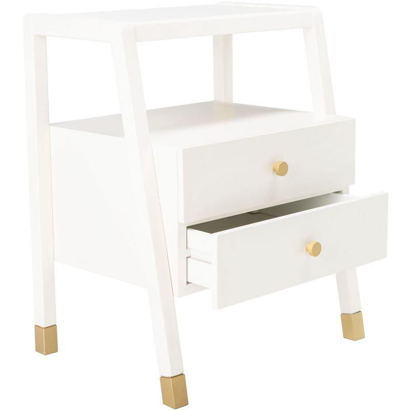 Cove 2 Drawer 1 Shelf Accent Table  - Safavieh