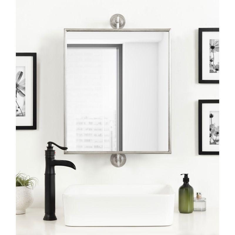 20"x31" Darbridge Rectangle Pivot Mirror - Kate & Laurel All Things Decor