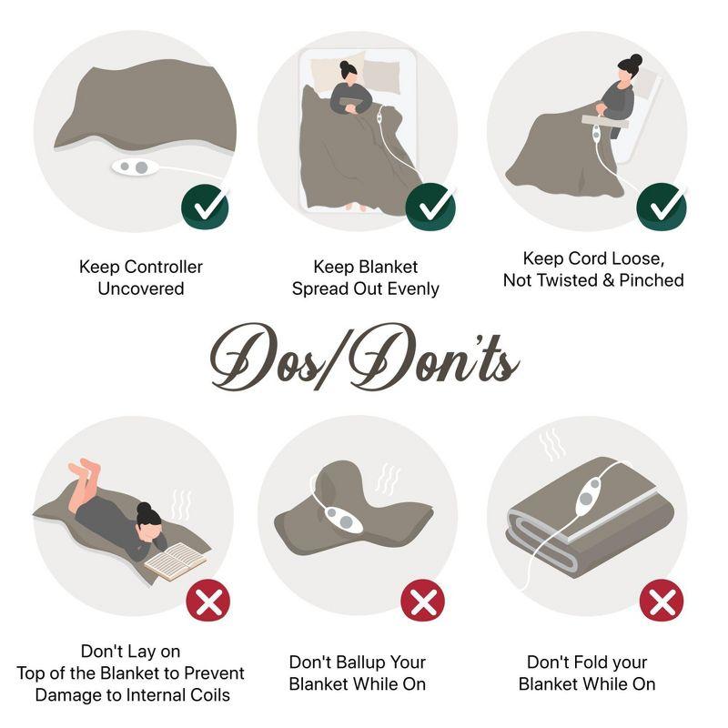 Woolrich Woolrich Heated Plush to Berber Grey Blanket Full